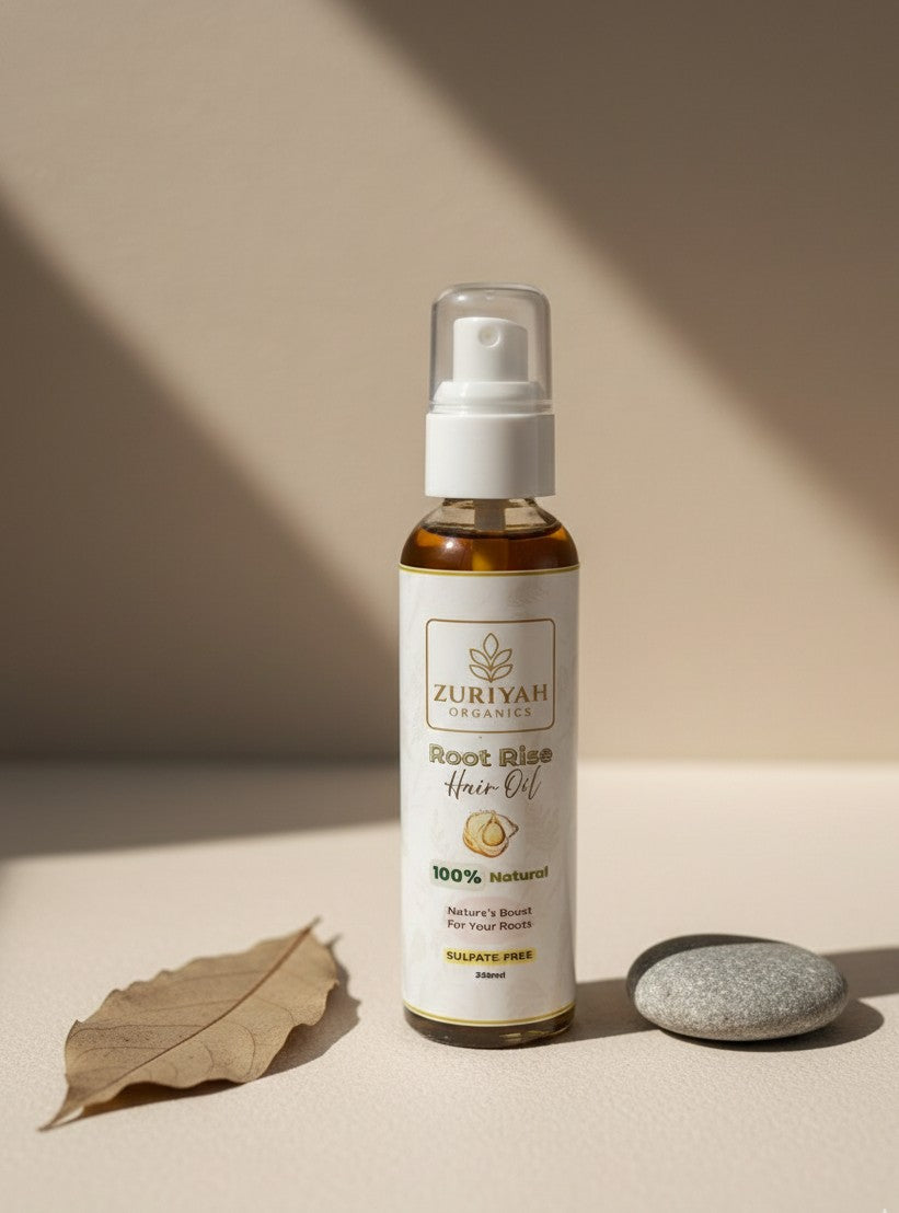 Root Rise Hair Oil – 100% Natural Herbal Formula