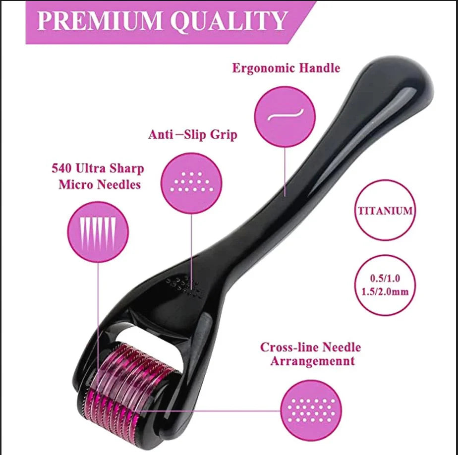 Derma Roller System for Skin Regeneration & Collagen Boost