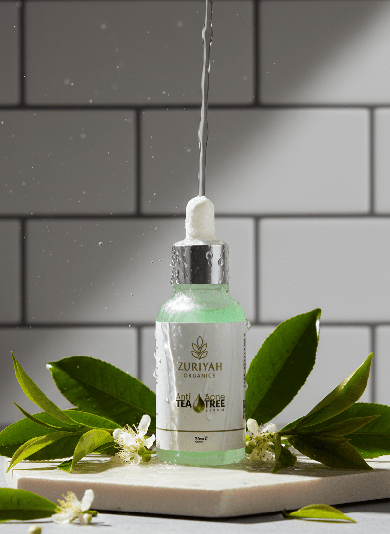 Anti-Acne Serum Packaging - Zuriyah Organics