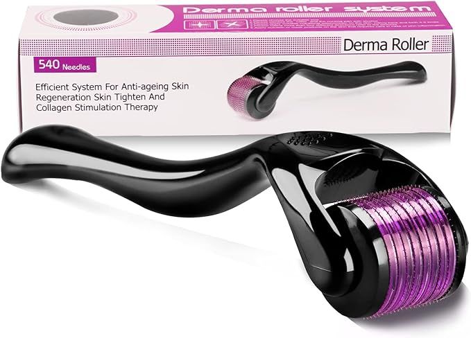 Derma Roller Side View - Zuriyah Organics